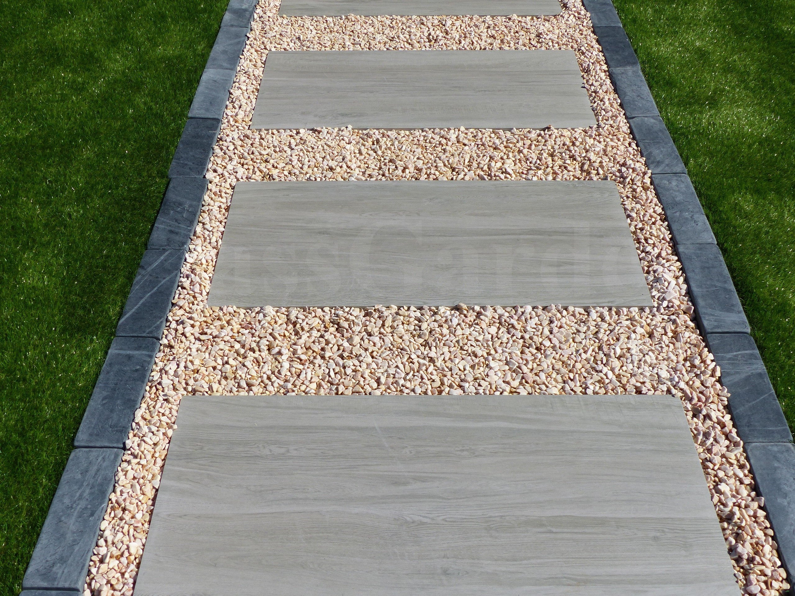 Pas Japonais Couleur Wengué - Pack de 14 dalles - 2