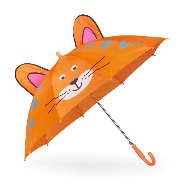 Parapluie Inversé Motif Chat Tigré – Multicolore (neuf Avec étiquette)