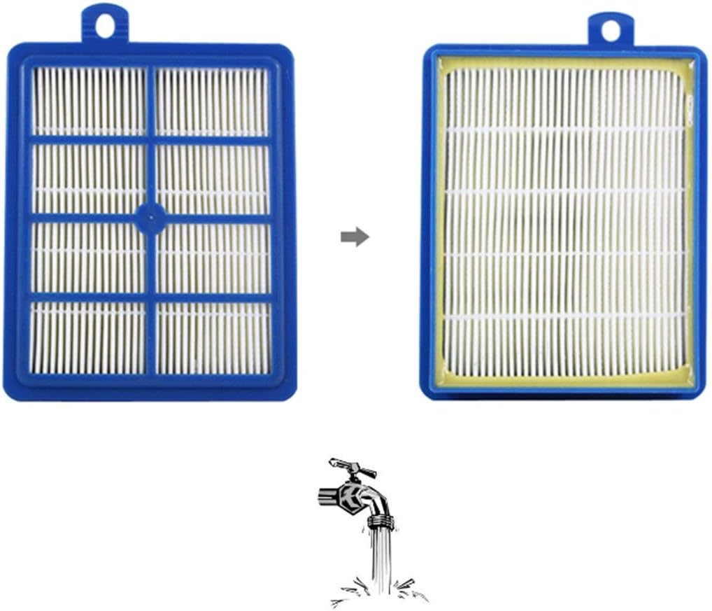 Lot de 2 Filtre Remplacement pour Aspirateur Electrolux PHILIPS - 4