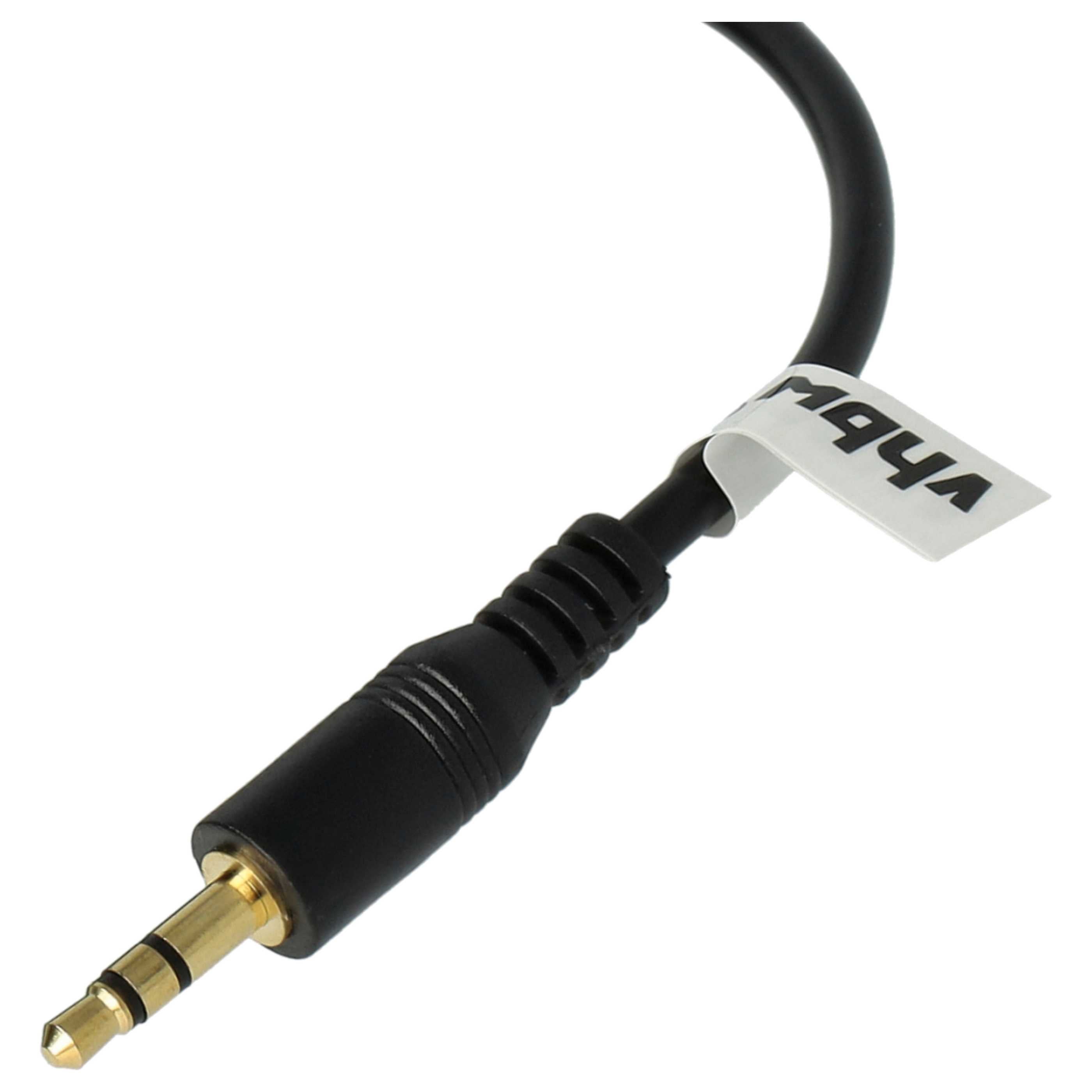 vhbw Câble adaptateur AUX pour radio de voiture remplacement pour JVC KS-U58 - 5