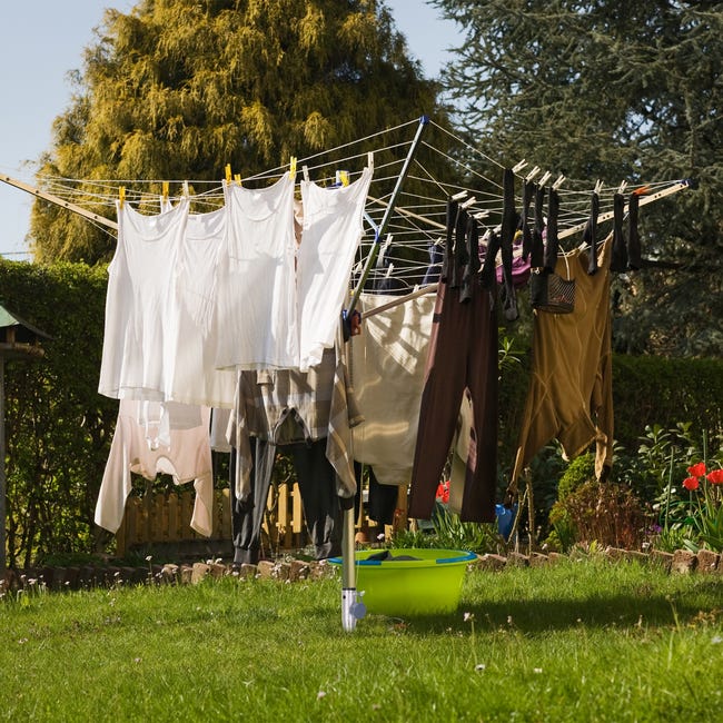 Relaxdays Piqueta Sombrilla, Tendedero Paraguas y Toldo, para