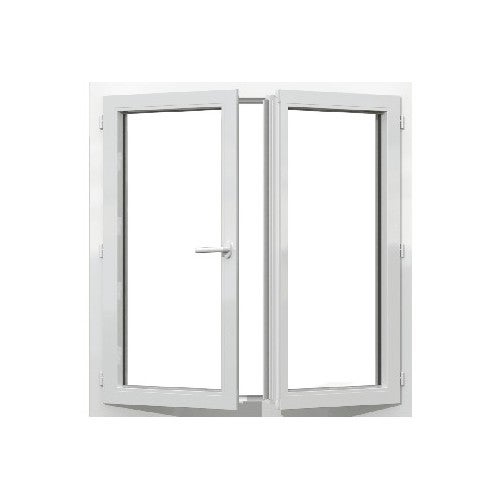 Fenêtre PVC 2 vantaux H 175 x L 110 cm OF pour pose en neuf avec poignée - 6