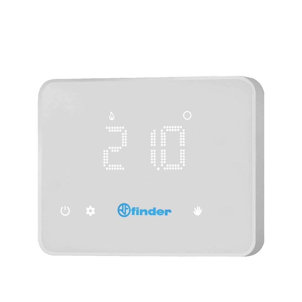 Cyfrowy termostat Finder BLISS WIFI ekran dotykowy i geolokalizacja