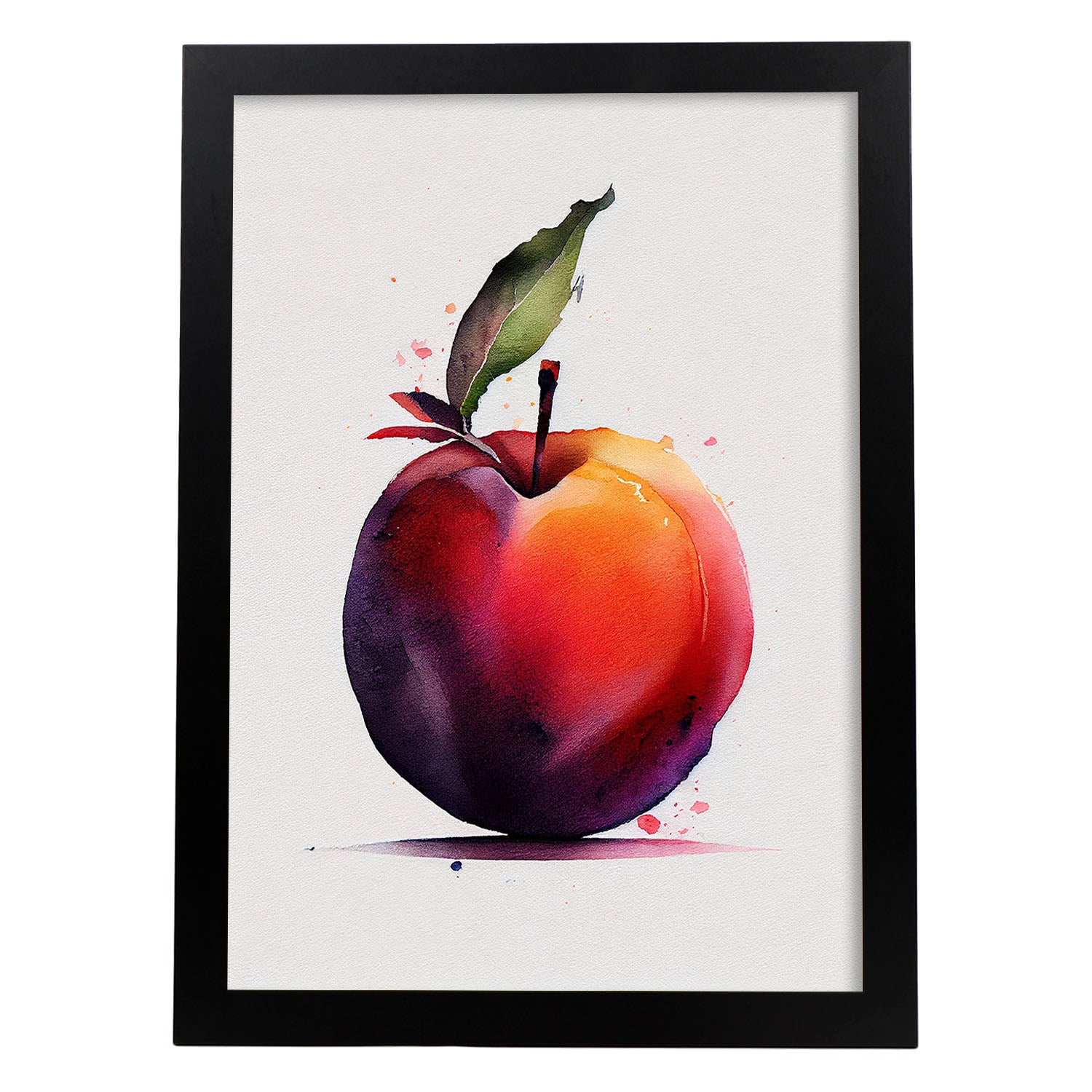 Affiche Déco Fruits Vigne Raisin - Art Mural Design Cuisine, Vintage (Plusieurs Tailles)
