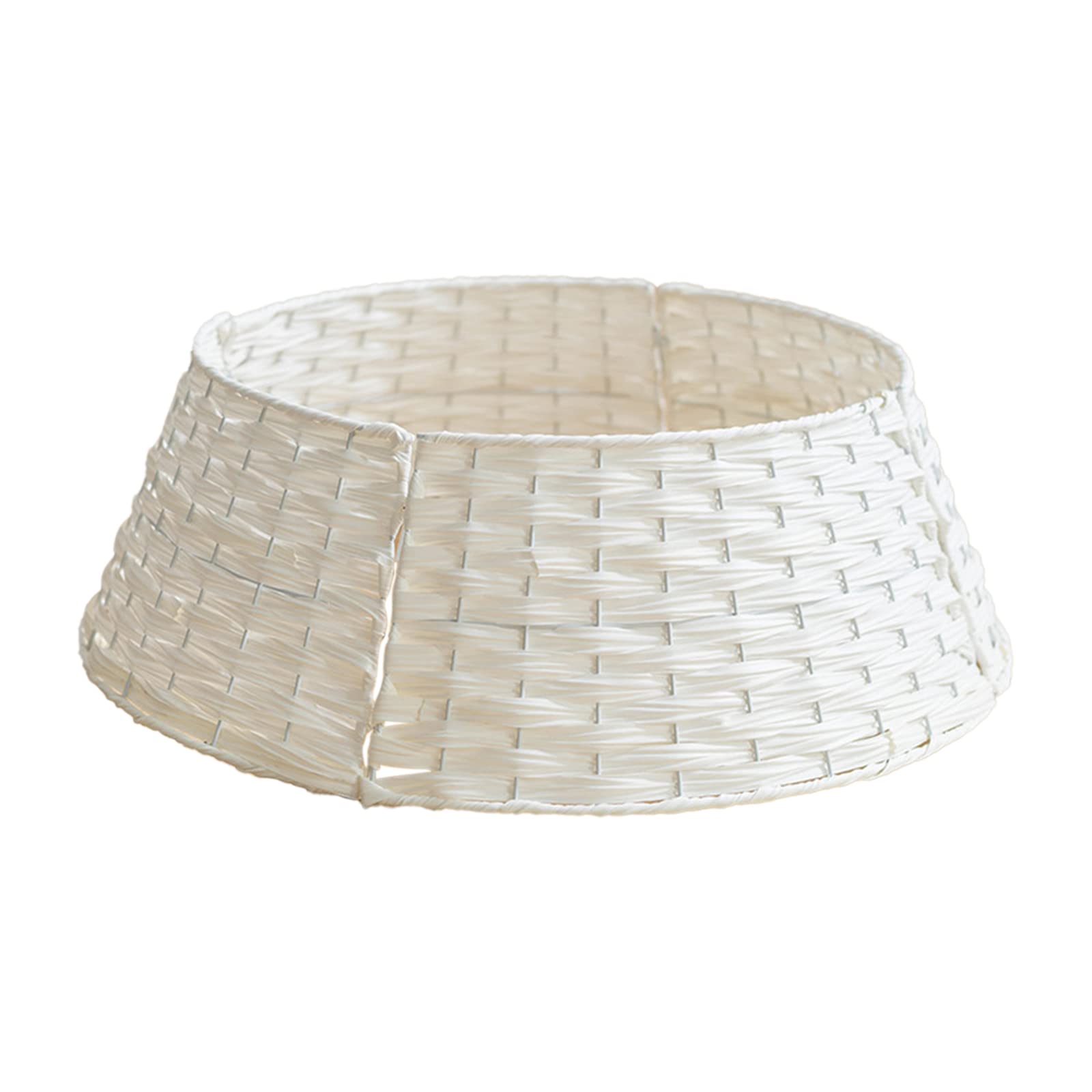 Collier'arbre De Noël En Rotin Artificiel, Fait à La Main, En Osier, Couverture De Base Pour