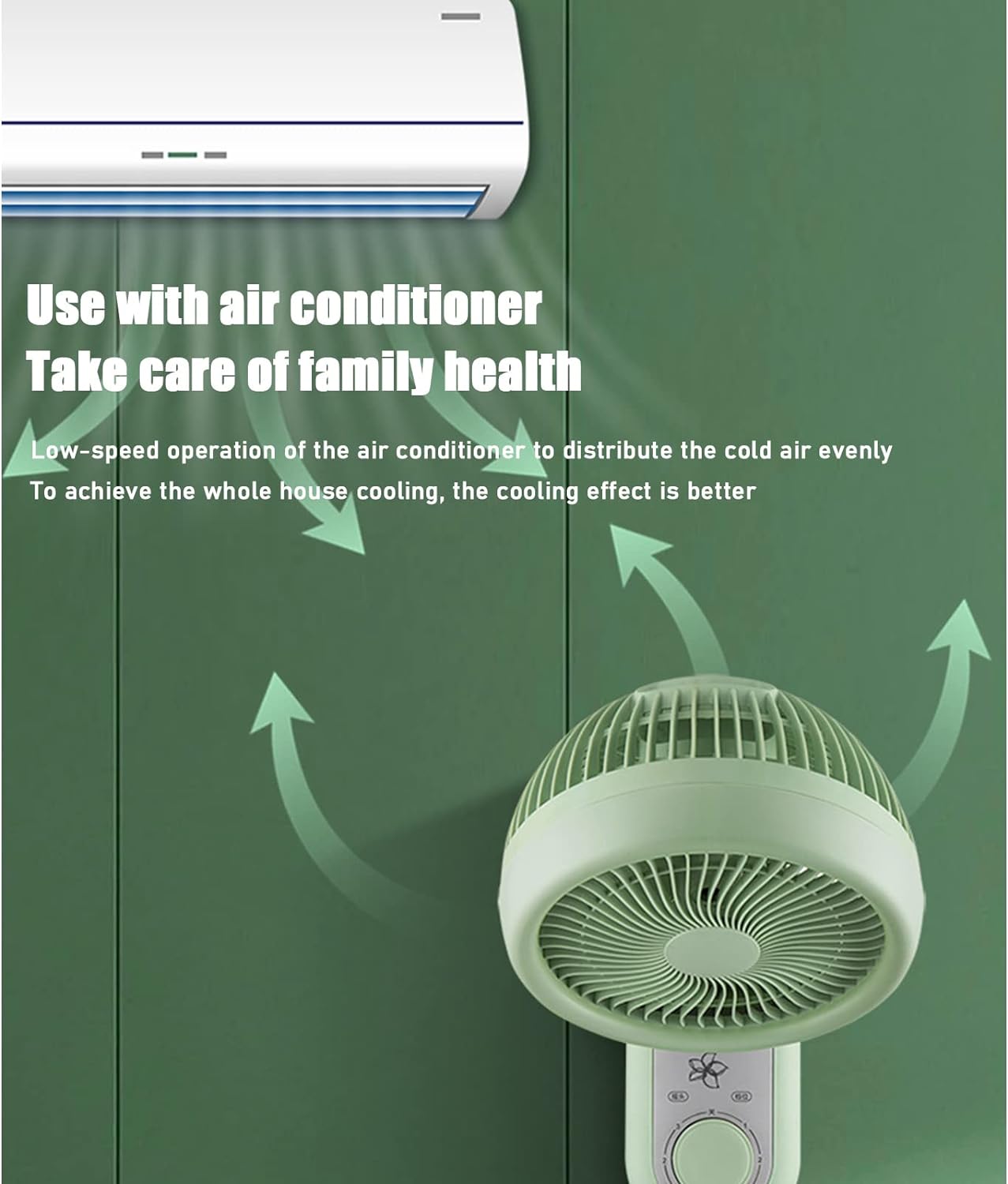 Ventilateur mural extérieur de 9 