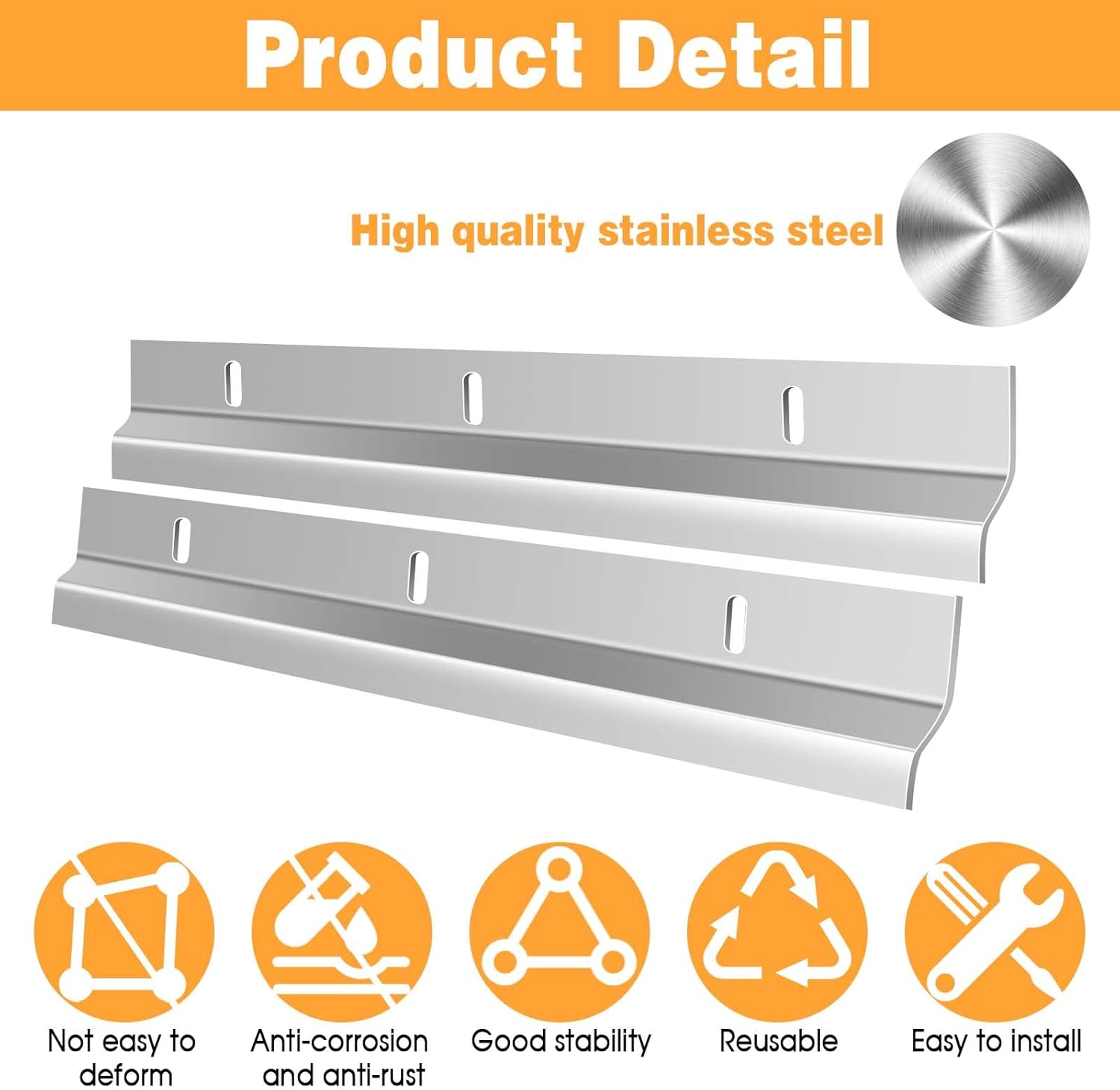 Rail Fixation en Z pour Miroir Lourd, 2 Supports de Fixation Murale ...