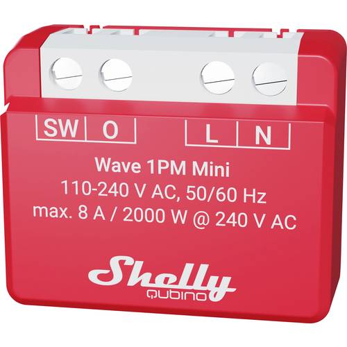 Shelly Shelly Qubino Wave 1PM Mini Actionneur de mesure de commutateur ...