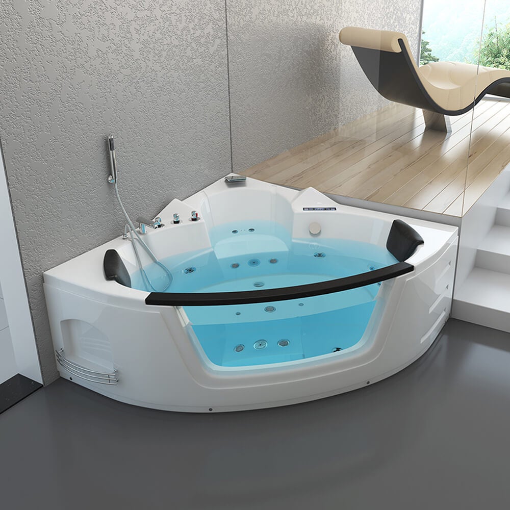 Bañera de Hidromasaje Whirlpool de Doble Respaldo - 1700mm x 800mm