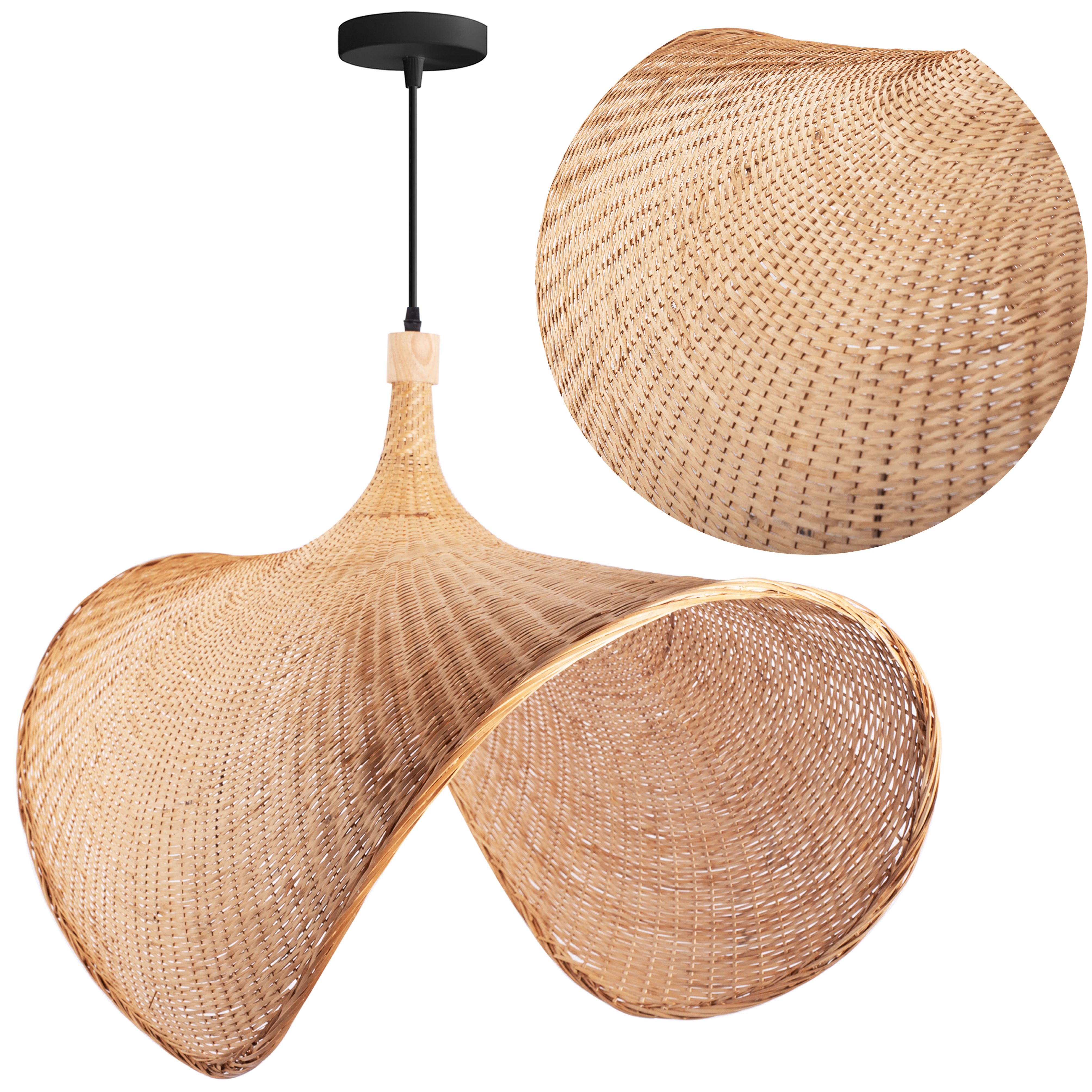 Lampa Sufitowa Wisząca Toolight App1641-1Cp Beżowy 50Cm