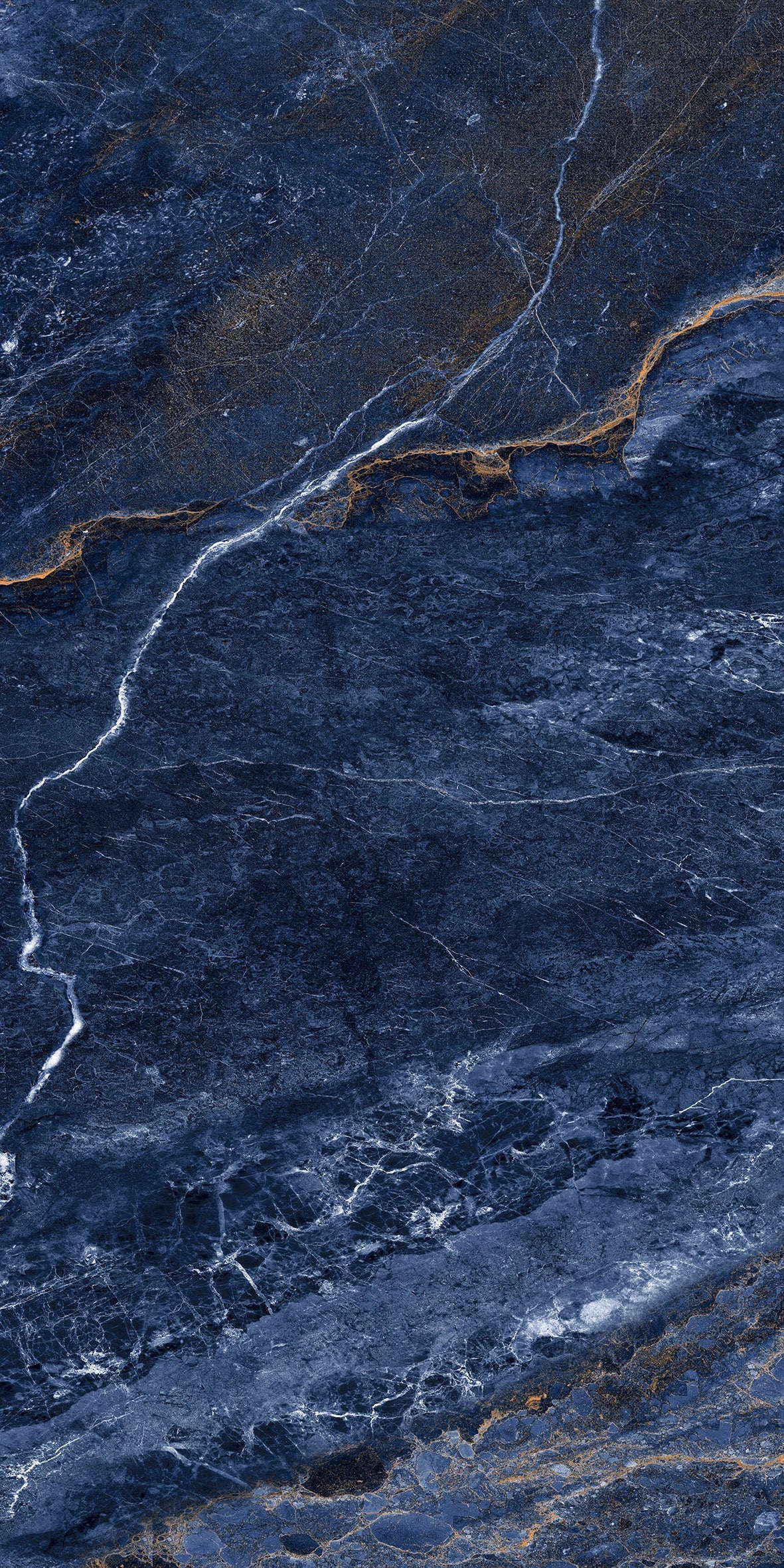 Carrelage sol / mur effet marbre bleu LYTHOS BLUE l.60 x L.120 cm Brilliant LIMCARO - 5