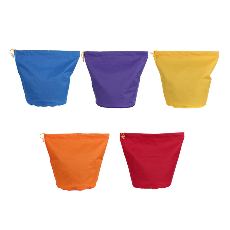 Zestaw 5 szt./zestaw 5 galonowych worków filtracyjnych do robienia baniek mydlanych