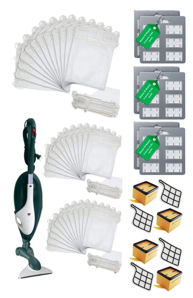Kit 4x Filtri HEPA Per Vorwerk Kobold VR200 | Filtro Di Ricambio Per Aspirapolvere Robot
