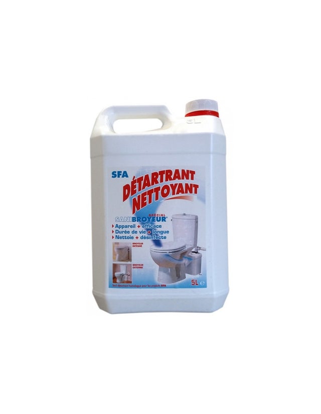 Détartrant pour sanibroyeur SFA 5 litres