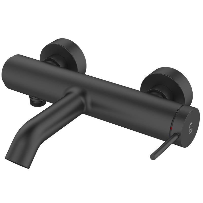 Luisa mieszacz wannowo-prysznicowy mechaniczny czarny