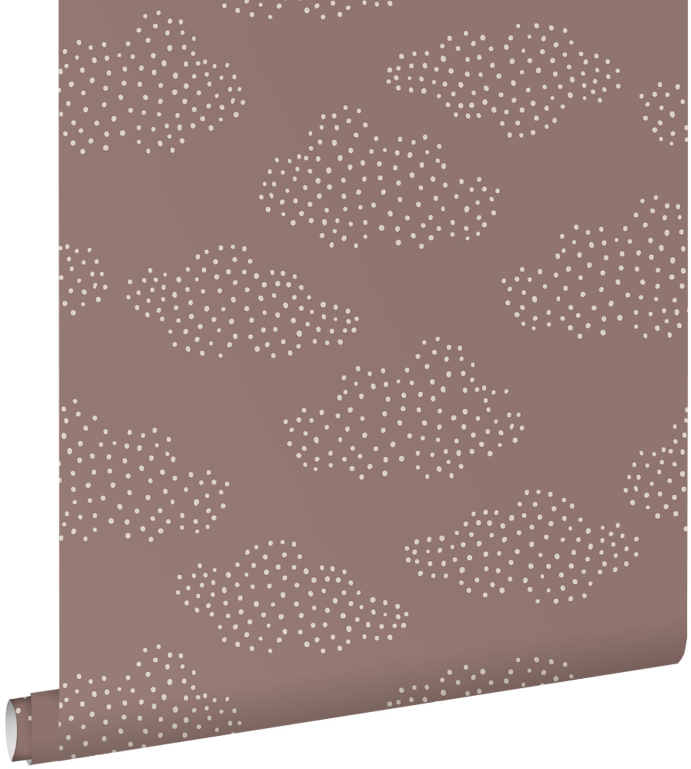 Tapeta chmury starego różu - 50 x 900 cm - ESTAHOME