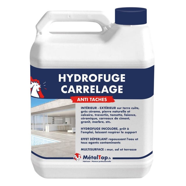 Hydrofuge Carrelage - 1 L - Métaltop