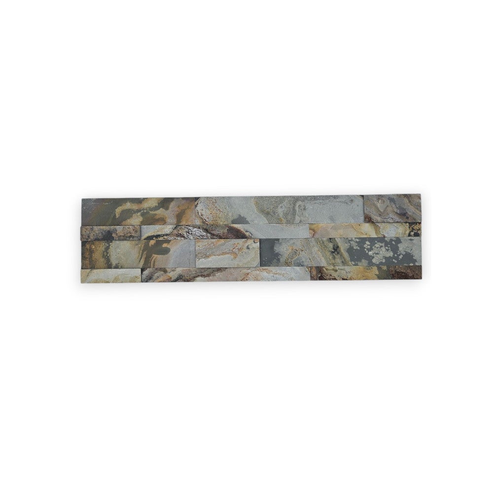 Parement feuille de pierre adhésive Indian Autumn - 60x15 cm - 2
