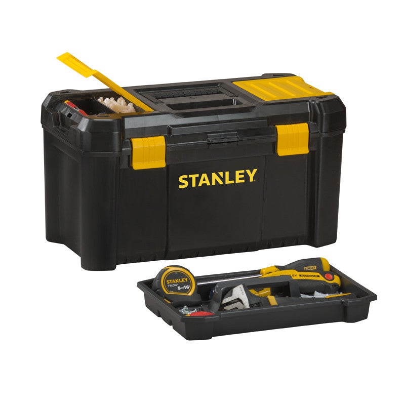 Boîte à outils Stanley Essential 48 cm avec plateau et organiseur en plastique - 4