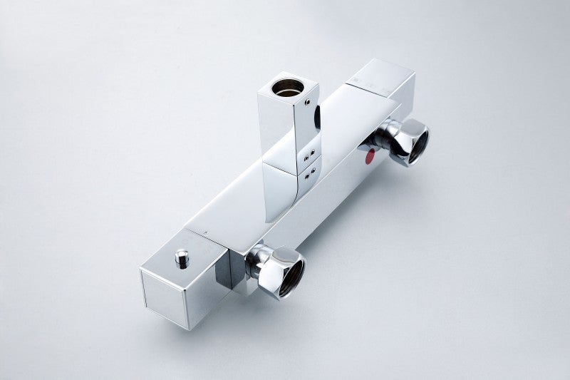 BERNSTEIN - Columna de ducha termostática en acero inoxidable, rociador 35x35cm - 110x15cm - SEDAL 8921C BASIC 35x35cm - 3