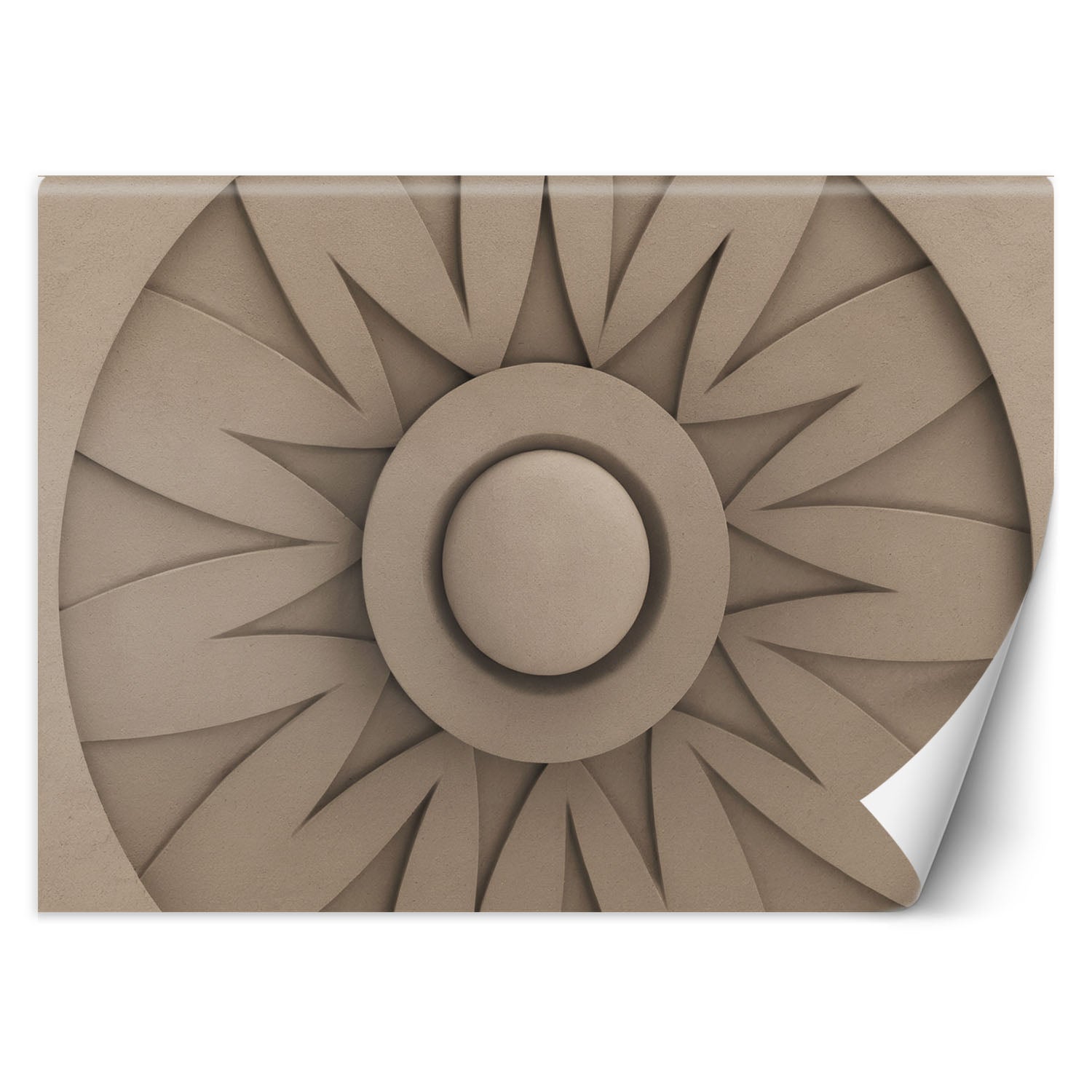 Fototapeta, Abstrakcja 3D Rozeta 400x280
