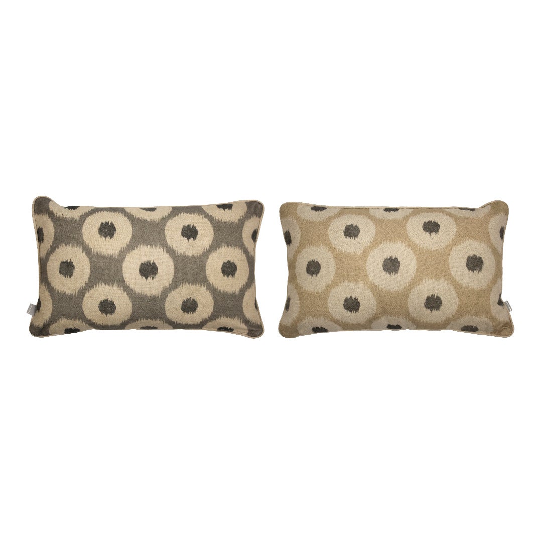 Set 3 Cojines Rellenos Decoración Hogar 45x45 Cm Salas Cama Gris Oscuro
