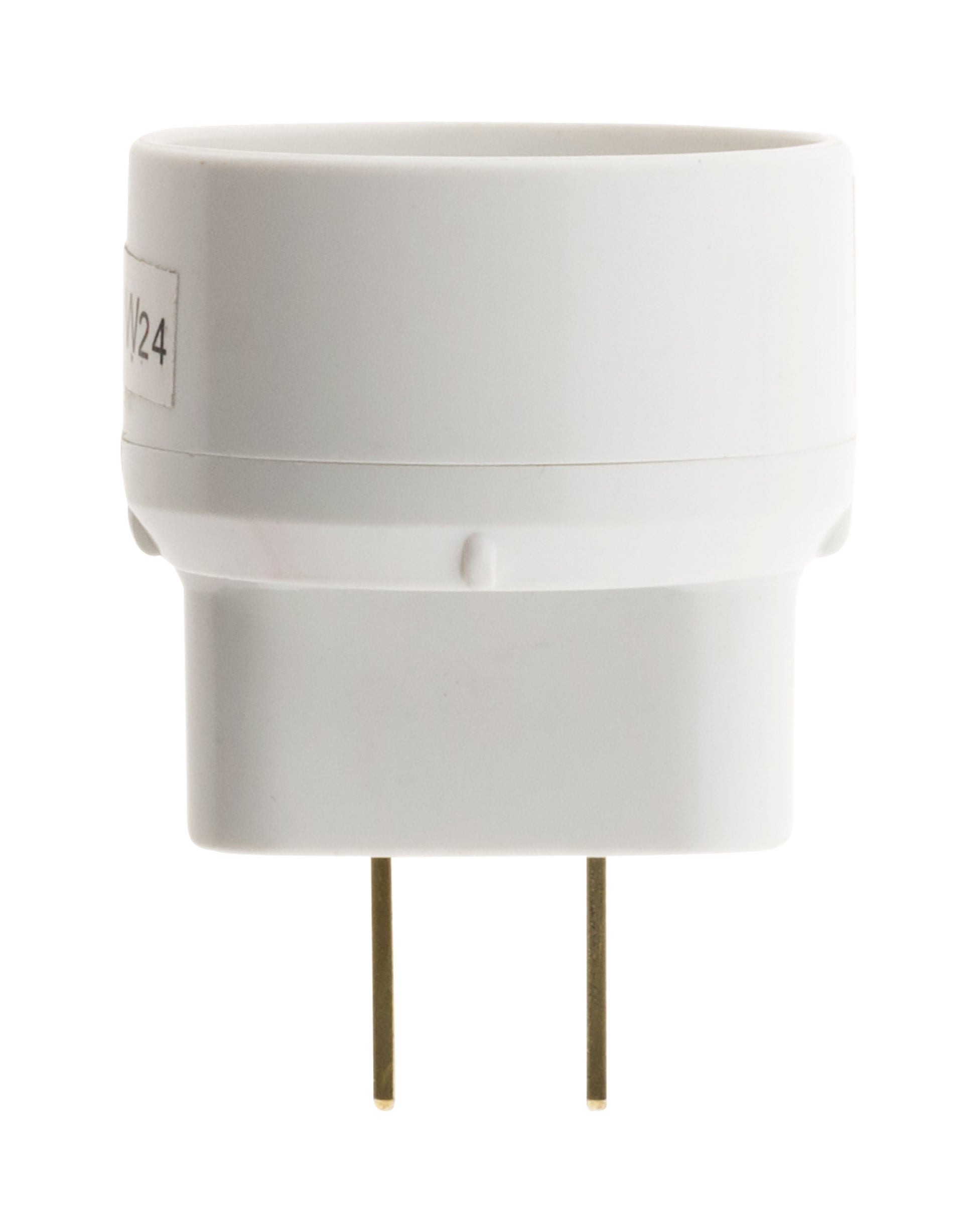 Adaptateur voyage USA/UE - Blanc - Zenitech - 3