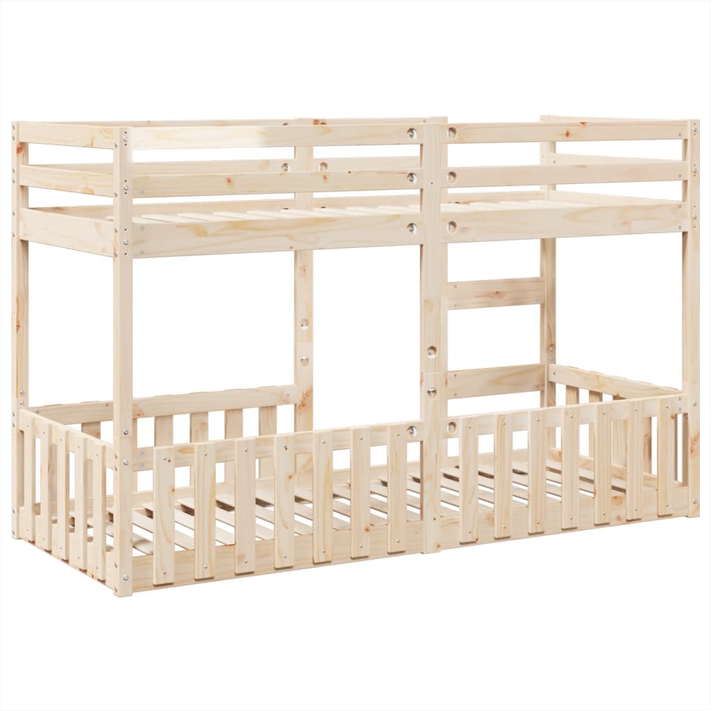 Lit superposé en pin massif 75x190 cm — COMFORTXL - 7