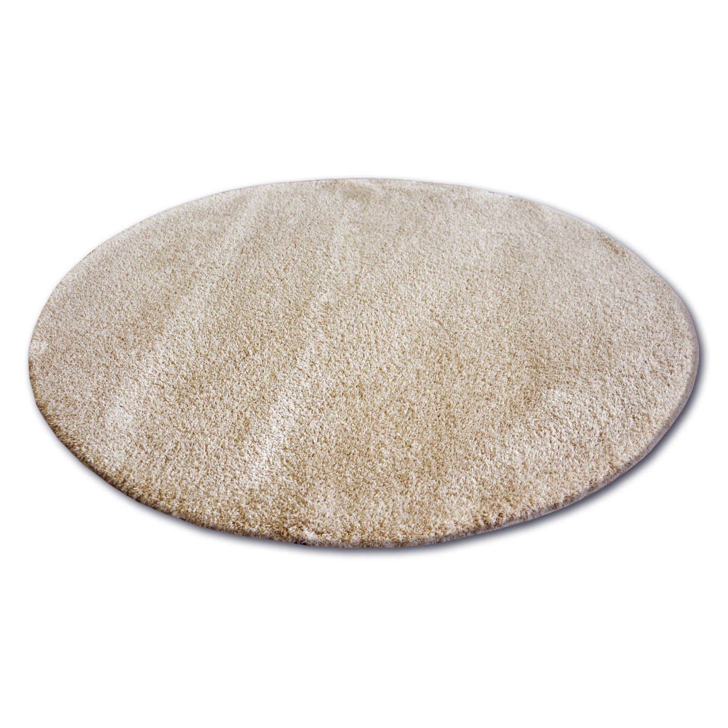 Dywan koło SHAGGY MICRO karmel koło 100 cm