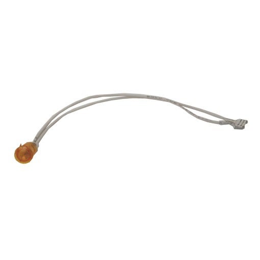 Voyant lumineux diametre 12mm jaune avec fil pour plaque de cuisson