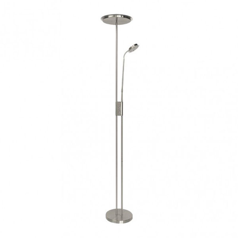 Foot Of Salon ANTARES nichel con doppia illuminazione FABRILAMP - 4