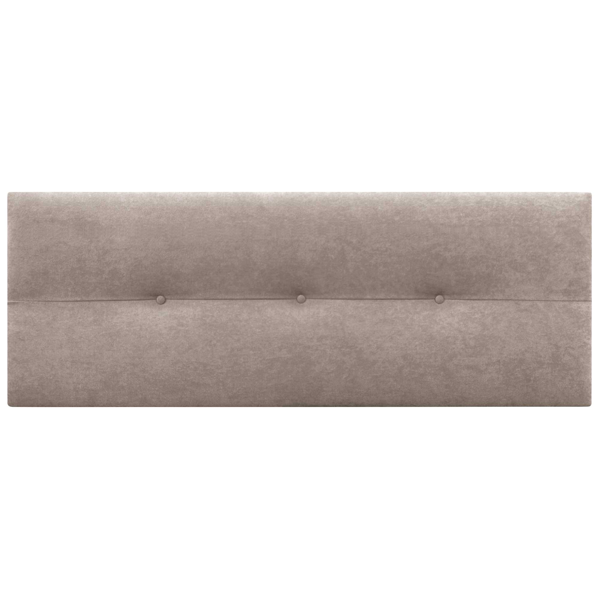 DHOME Cabecero de Tela AQUALINE Pro cabeceros Cabezal tapizado Cama Lujo (Tierra, 135cm) - 3