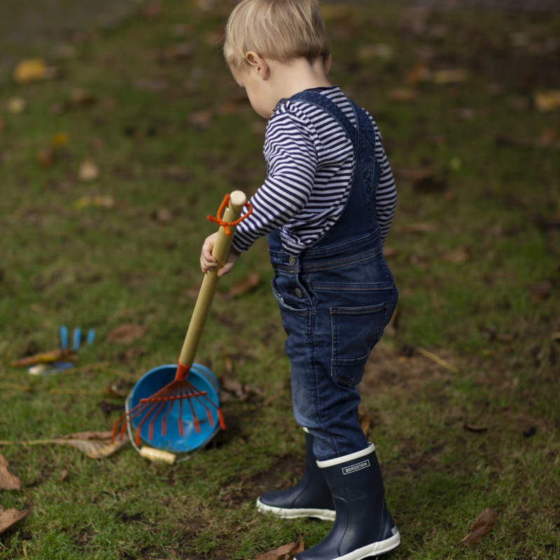 Rateau à feuilles pour enfant, Bleu - 6