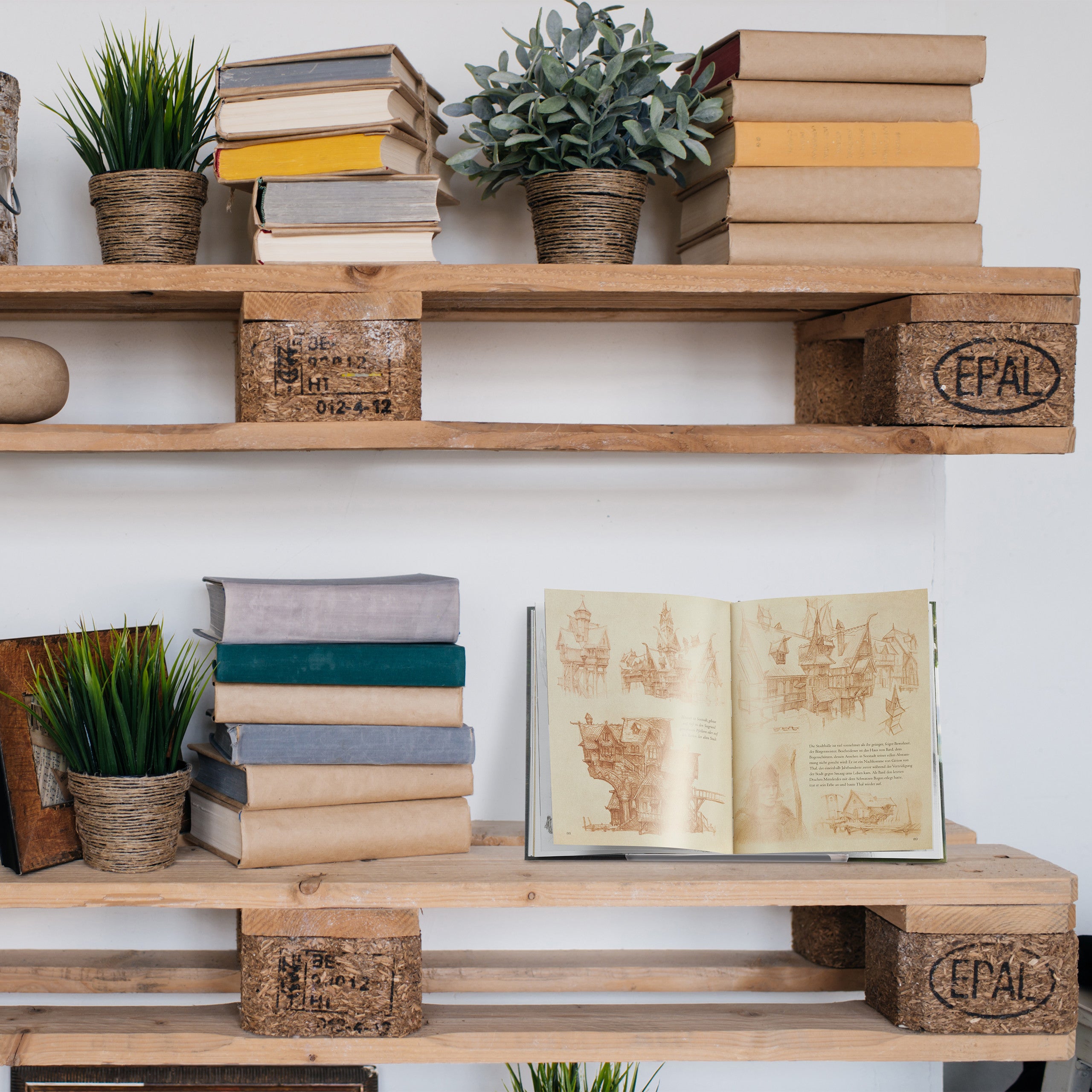 Comroxu 6 Supports à Livres En Acrylique Transparent - Présentoir Pour Bibliothèque, Bureau Ou Décoration
