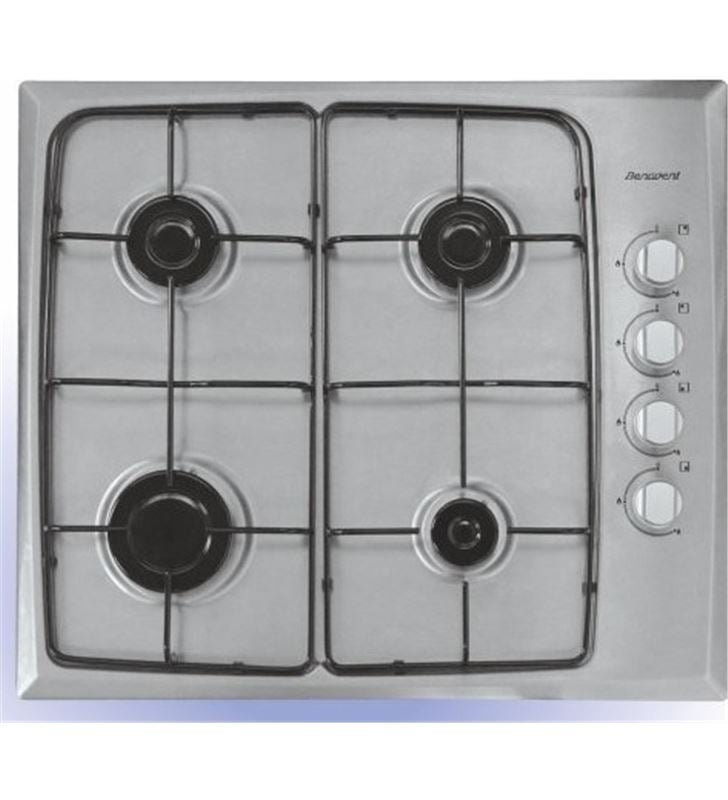 Benavent  Placa Be9140x 4 Fuegos Inox Butano Independiente , Leroy Merlin