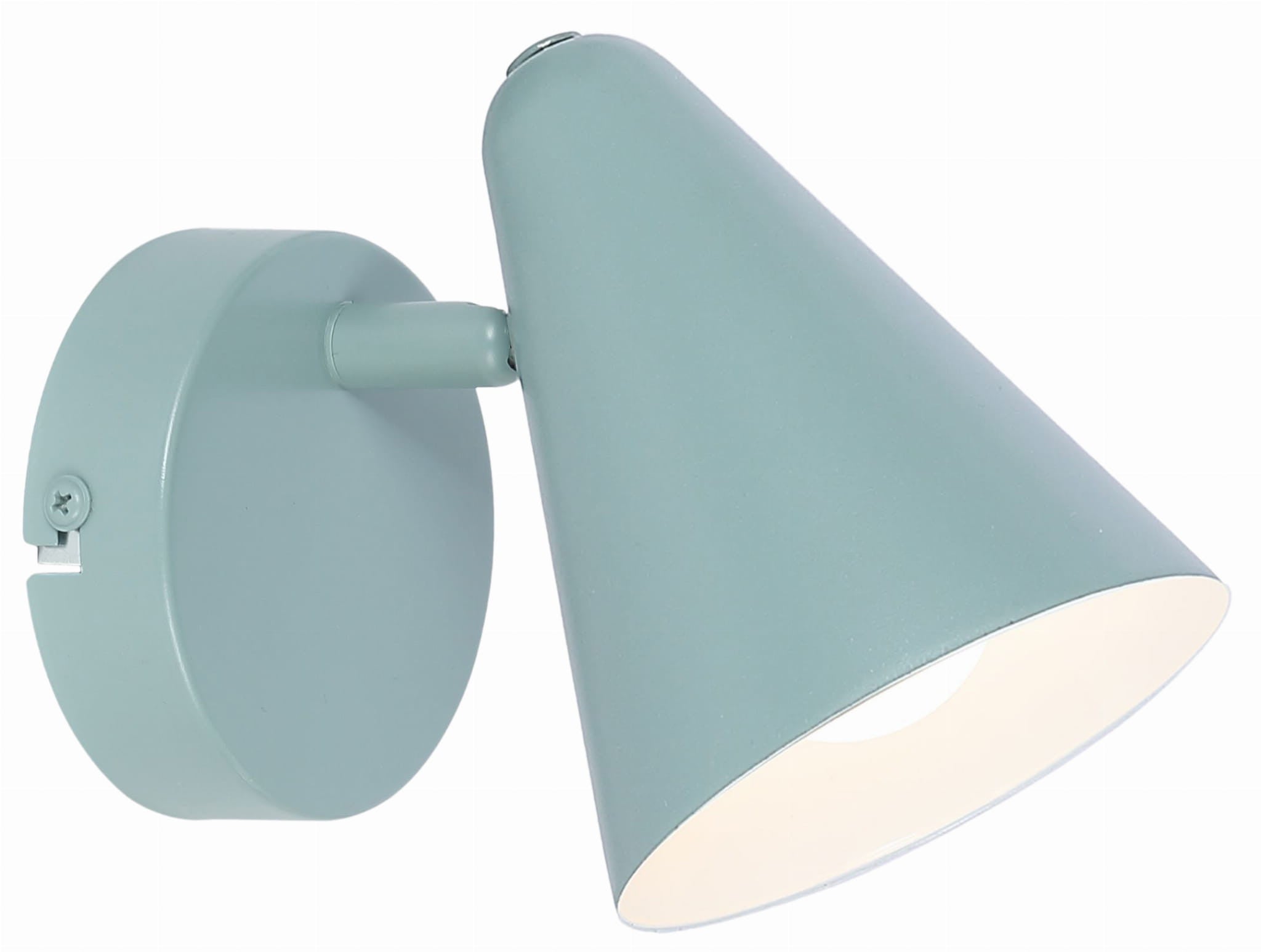 Kinkiet ścienny Amor szaro-biały 1xE14x40W wym: 13 x 16 x 10 cm metal IP20 Candellux