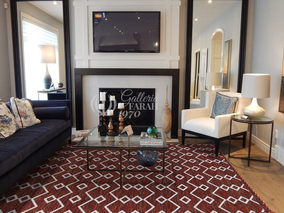 Galleria Farah 1970 - 220x160 cm Autentyczny, oryginalny i ręcznie robiony kilim Ide