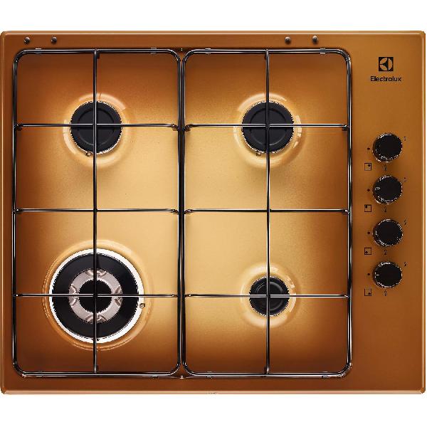 Electrolux Placa De Gas Empotrada De Latón Egs6414t Con 4 Quemadores , Leroy Merlin