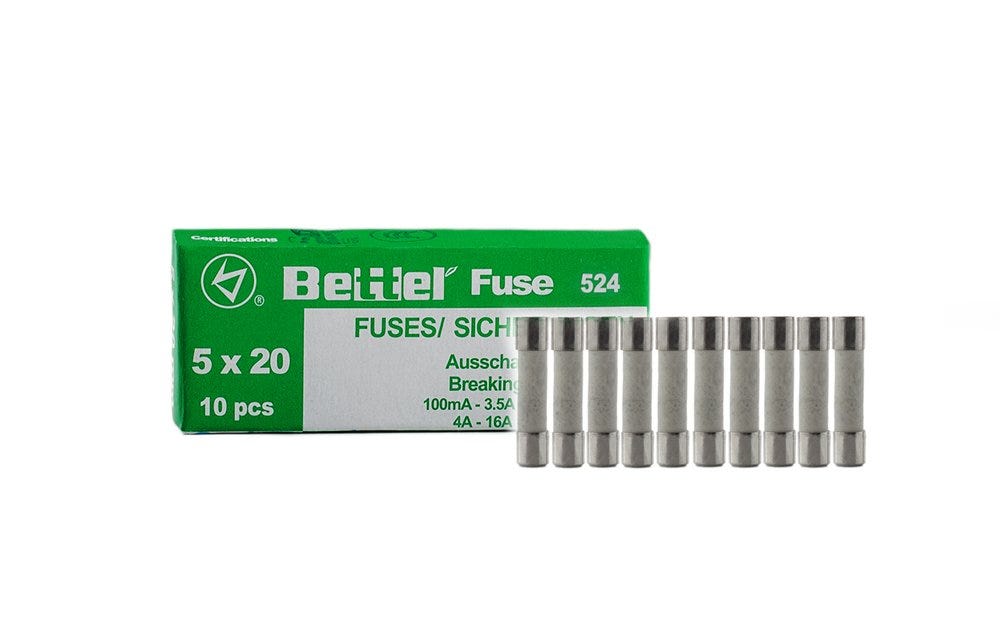 10 pezzi 10A 250V Fusibile in ceramica 6x25mm Italia 10 pezzi 10A 250V Fusibile in ceramica 6x25mm Italia