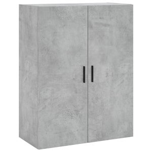 Armoire Suspendue Cuisine Blanc - 80x31x60cm - 2 Portes 2 Étagères - Rangement Meuble Haut