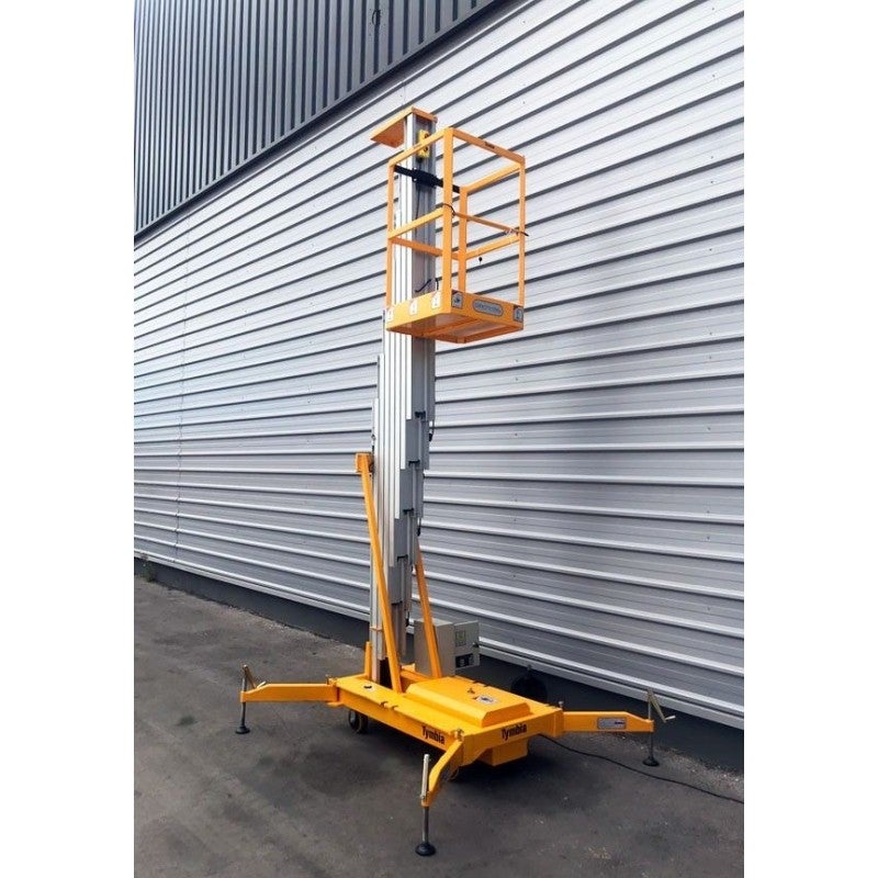 Plataforma elevatória Tymbia, com 12 m de altura, carga de cabo de 125 kg - 9