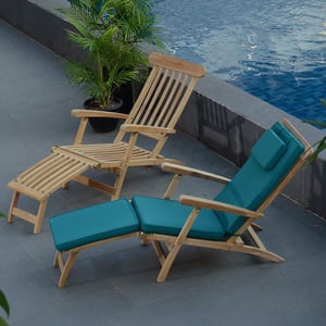 Matelas Vert pour Chaise longue