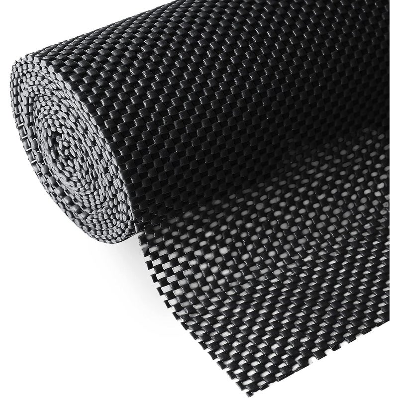 Wyściółki na półki, 50 x 150 cm, nieprzylepne, zwijane, antypoślizgowe, trwałe i odporne na czyszczenie, odpowiednie do szafek, kuchni i m