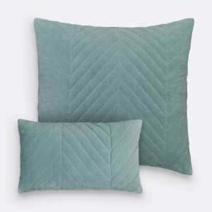 Housses De Coussin Velour Avec Franges - Lot De 2, 40x40 Cm, Vert Foncé, Décoration Salon Ou Chambre