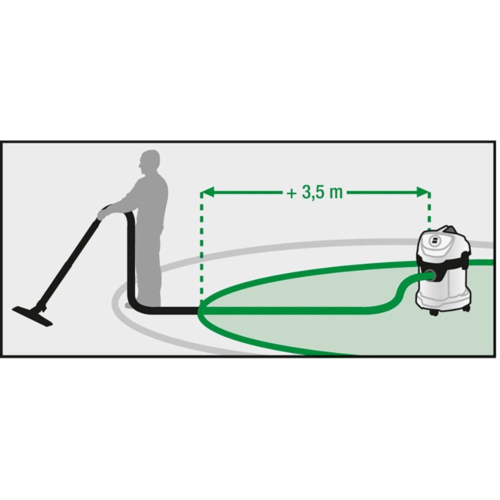 Rallonge de flexible 3,5 m dn 35 mm pour Aspirateur KARCHER 28633050 - 7