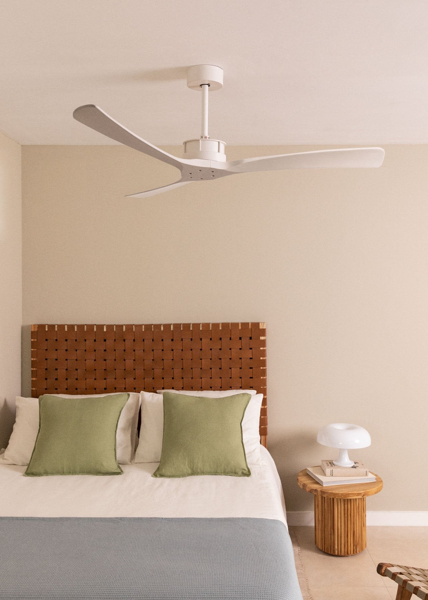 WIND LARGE DC - Ventilateur de Plafond 40W Silencieux XL Ø152 cm - Sans Lumière et Sans WIFI - 2