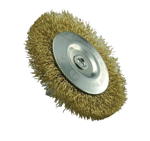 Brosse circulaire perceuse pour bois TIVOLY, Diam.75 mm