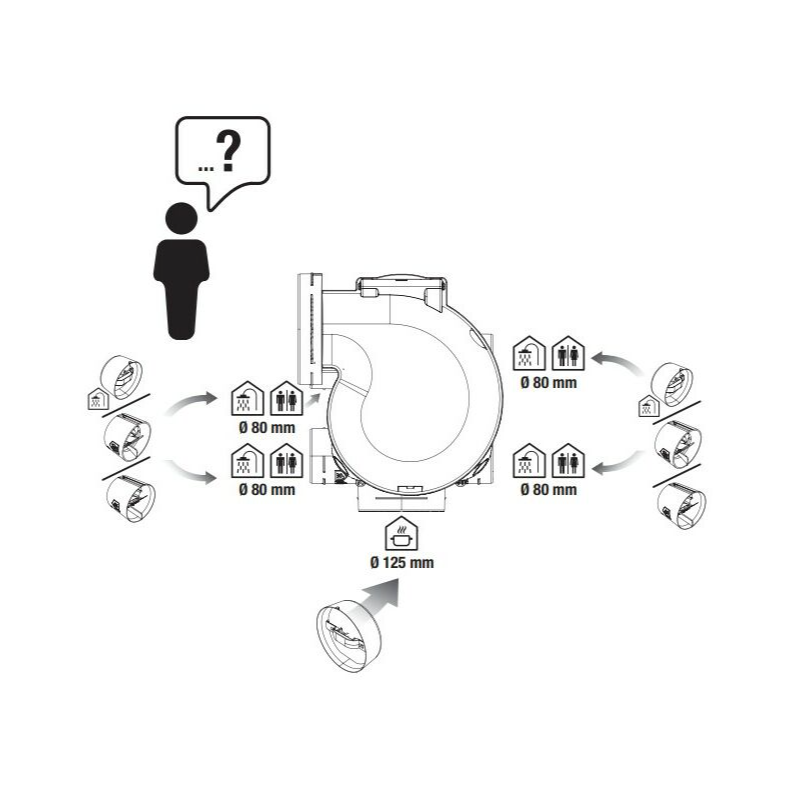Kit VMC simple flux autoréglable - EasyHOME AUTO - 11026032 ALDES - 11026032 - 9