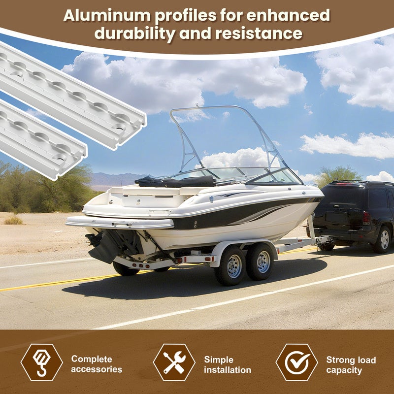 4x szyna mocująca aluminiowa Airlin 100 cm Airlin - 6