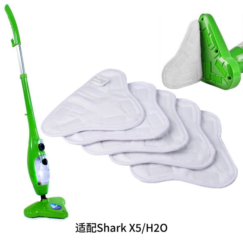 Zestaw 5 zapasowych nakładek kompatybilnych z mopami parowymi H2O H20 Mop X5